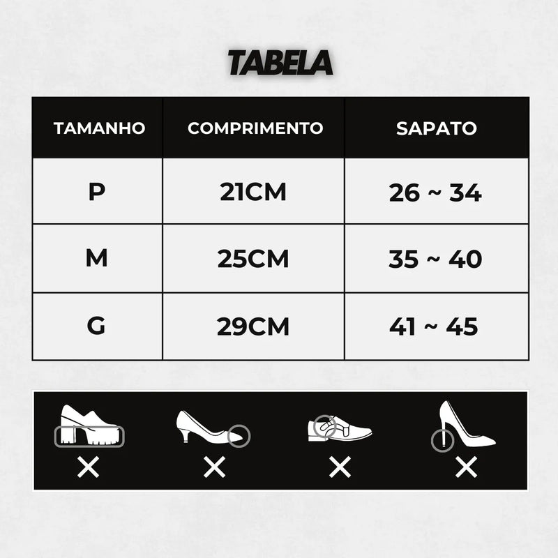 Capa Chuva para Calçados Silicone Protetor de Sapato - M