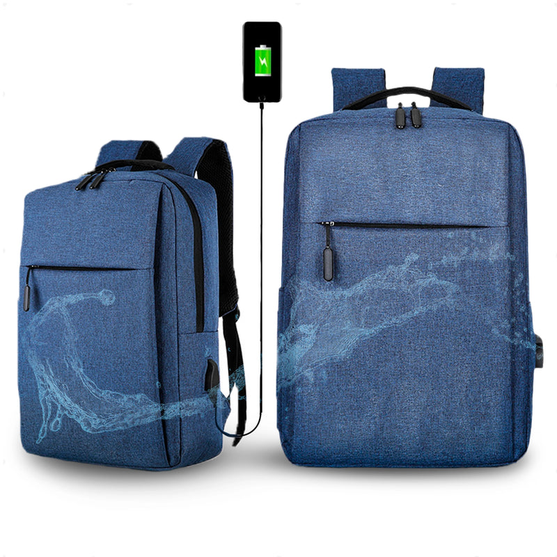 Mochila Executiva Cinza Impermeável Notebook 15.6 Cinza